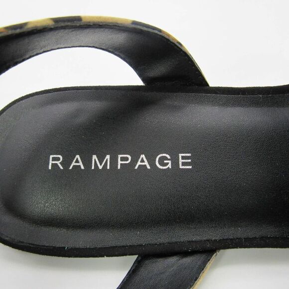 Rampage Women's Sienna Sandals in Leopard Print Sz 10 - Picture 10 of 10